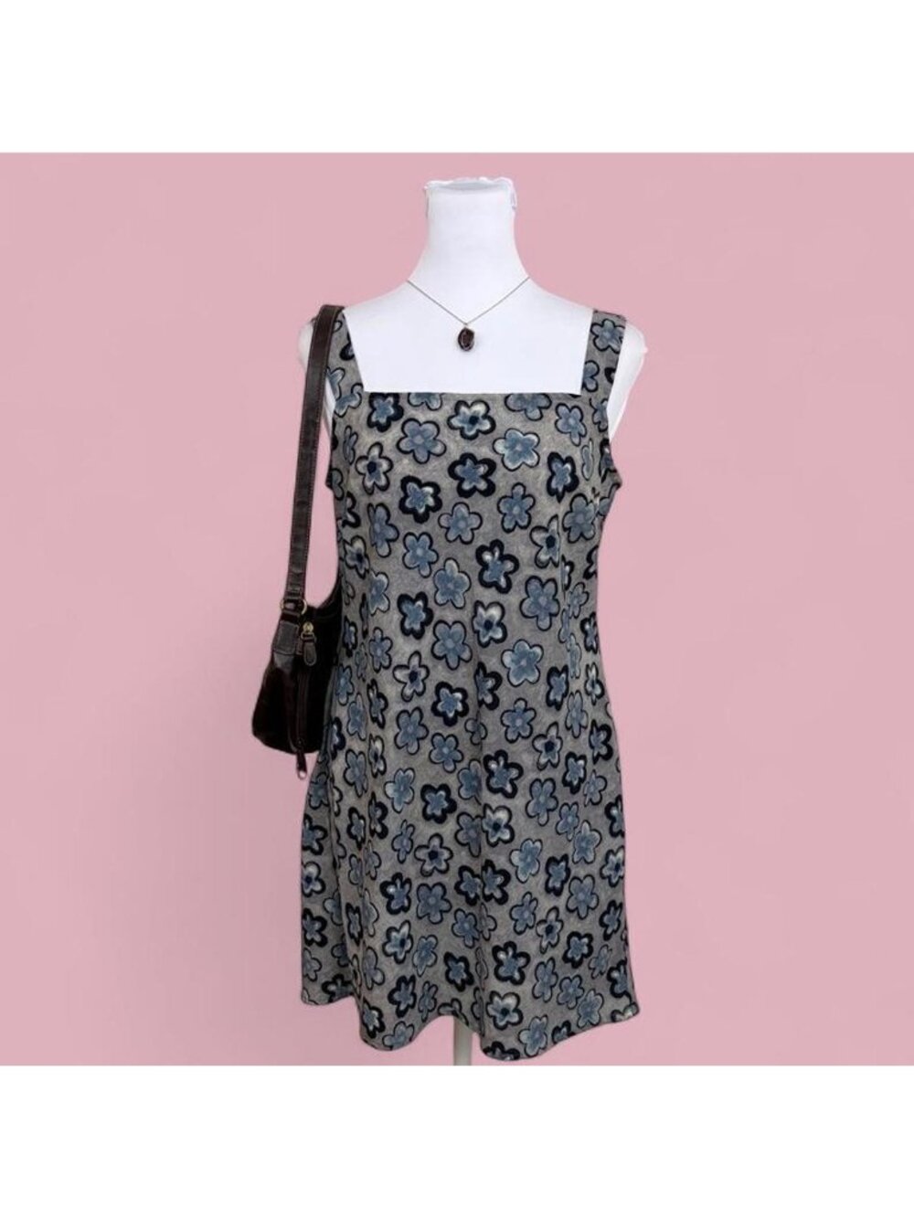 90s ditsy floral whimsical dress